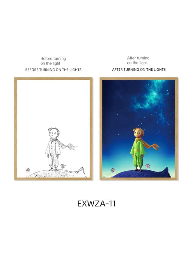 آنا ثمانية بوصات ثلاثية الألوان مصباح ديكور لمسي لاسلكي يتغير لونه - Image 1