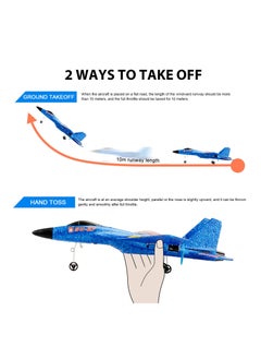 AROAQ Remote Control Aircraft RC Aircraft Toy Prevent Damage Smart Soft Foam Gyroscope for Daily Play Children Toys Gifts  - Image 5