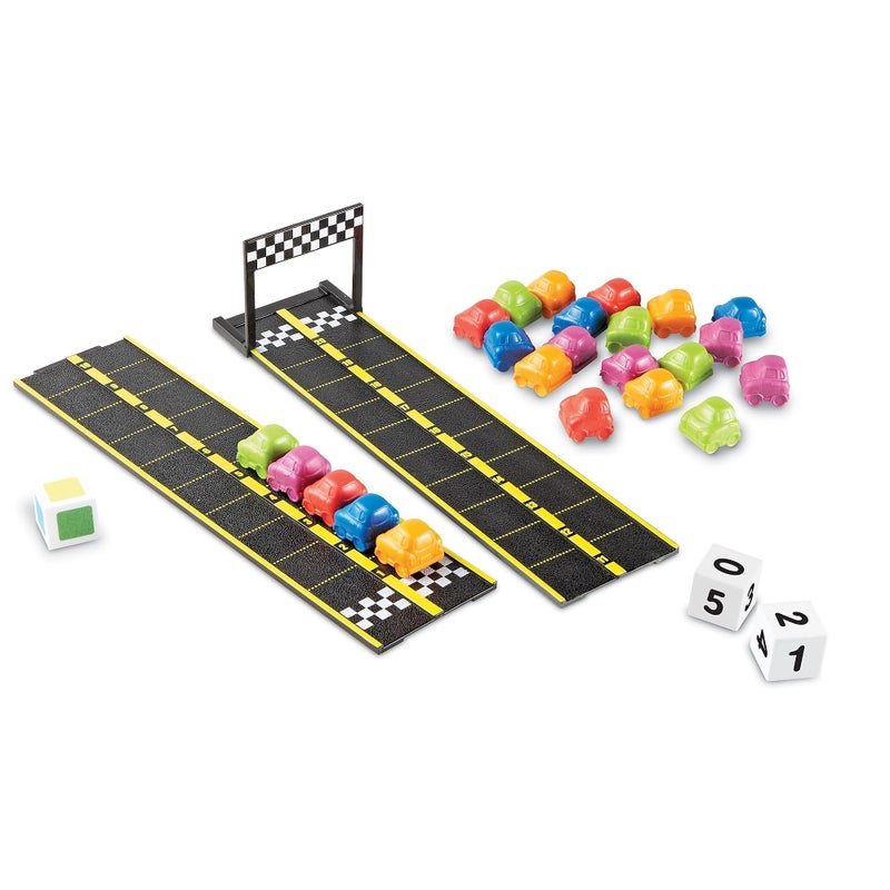 Learning Resources Mini Motor Math Activity Set Math Manipulatives for Preschoolers Preschool Board Games Learning Education Addition and Subtraction Games Counting Color Sorting - Image 4