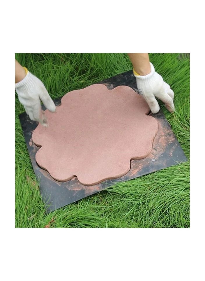 Generic - 1-Piece DIY Concrete Path Maker Mold,Garden Yard Step Stone Cement Landscape Floor Tile Pavement Paving Mould - Image 1