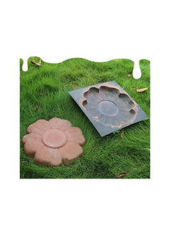 1-Piece DIY Concrete Path Maker Mold,Garden Yard Step Stone Cement Landscape Floor Tile Pavement Paving Mould