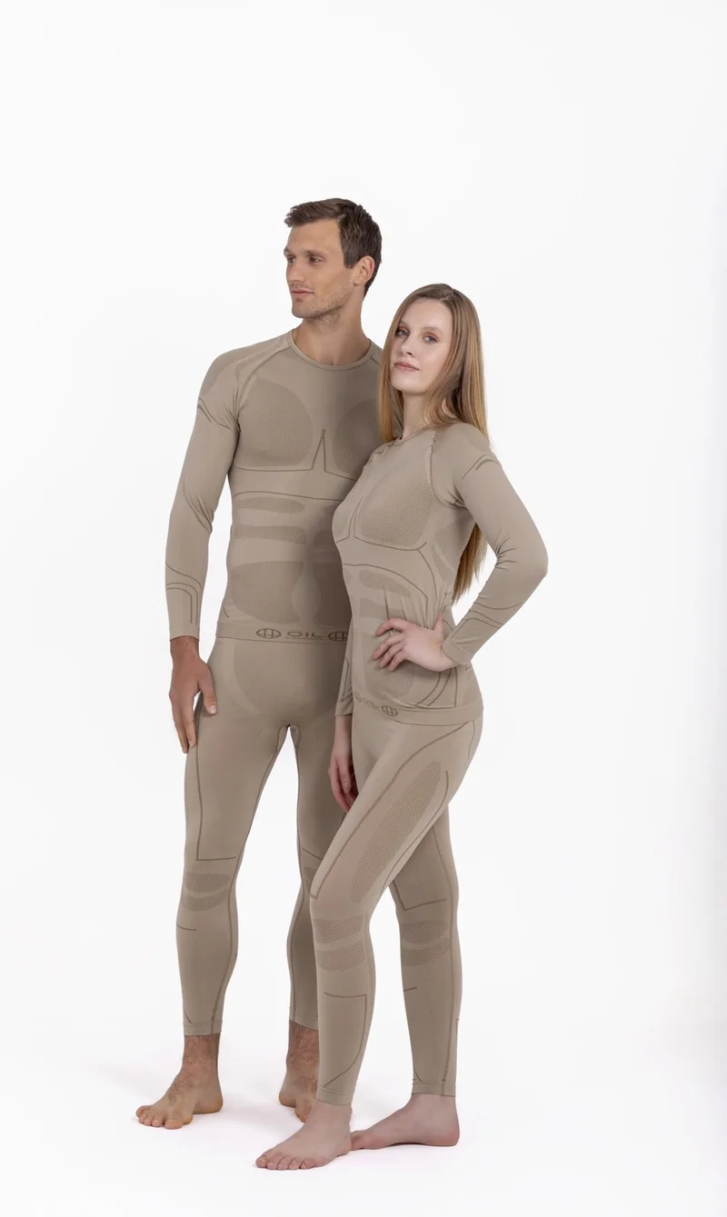 Oil Company Sand Unisex Thermal Underwear Top Seamless Level III Pro