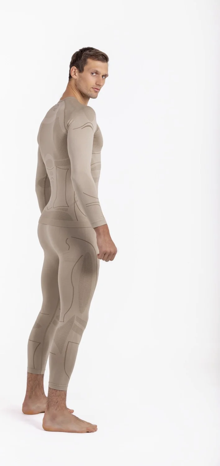Oil Company Sand Unisex Thermal Underwear Top Seamless Level III Pro