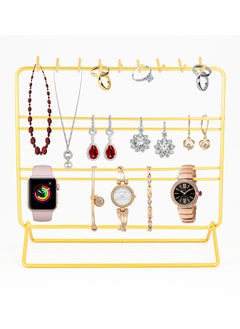 AC&L AC&L Jewelry Organizer Stand, Jewelry Display Rack for Necklace, Earrings, bracelet, Rings, Watches, Accessories, Aesthetic Metal Jewelry Holder  - Image 1