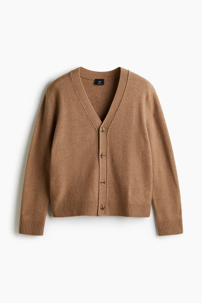 H&M Regular Fit Brushed cardigan