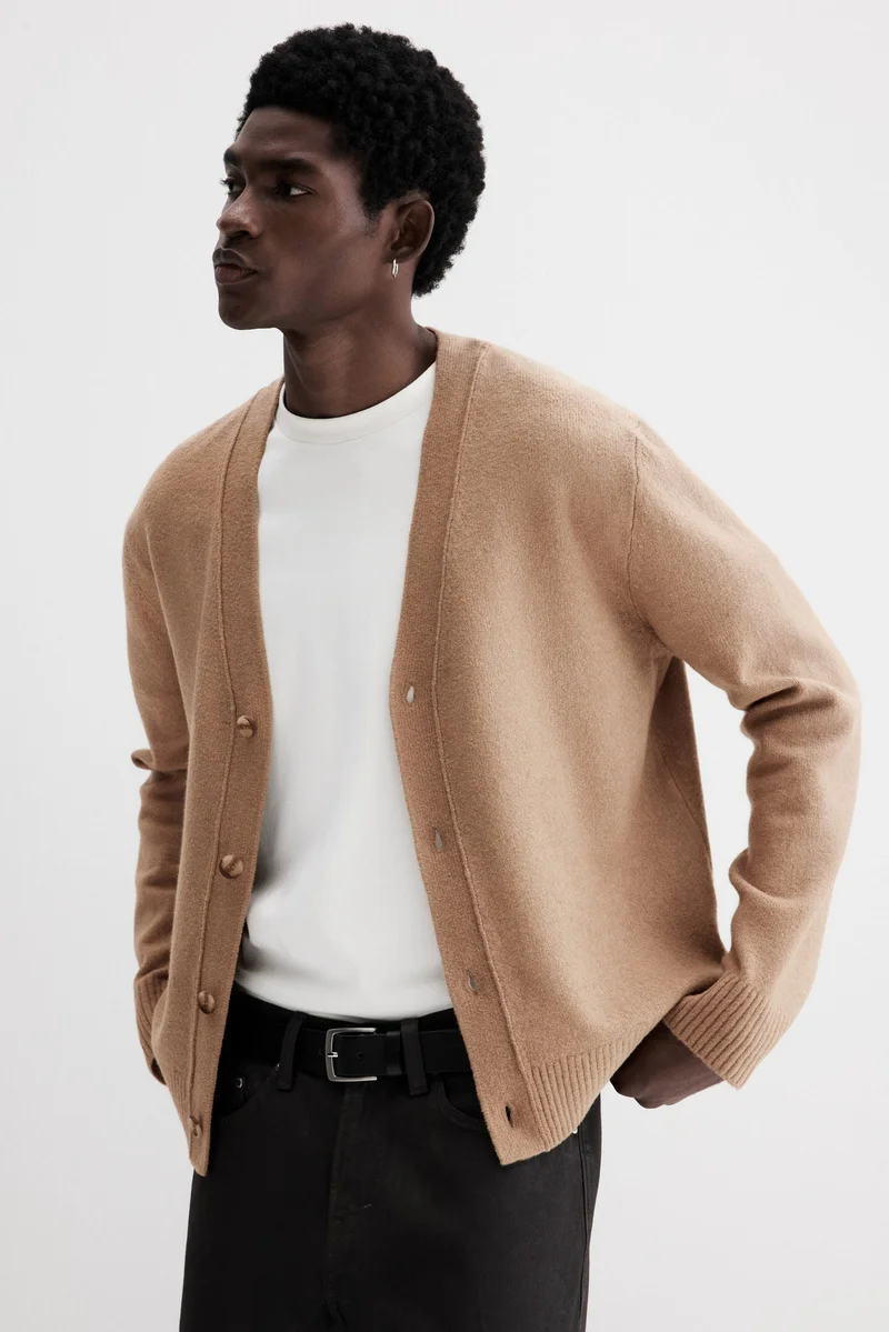 H&M Regular Fit Brushed cardigan