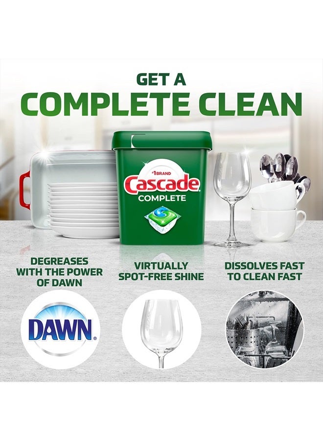 Cascade Complete Dishwasher Pods - Fresh Scent ActionPacs, 78 Count  - Image 2