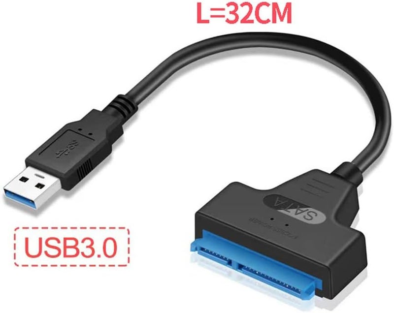 USB 3 0 To SATA Adapter Cable For 2 5 Inch SSD HDD Hard Drive - Image 3