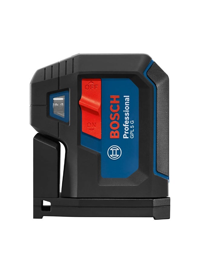 BOSCH GPL 5 G 5-Point Laser Level with IP65 Protection and Mounting System - Green - Image 2