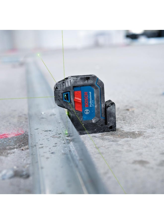 BOSCH GPL 5 G 5-Point Laser Level with IP65 Protection and Mounting System - Green - Image 5