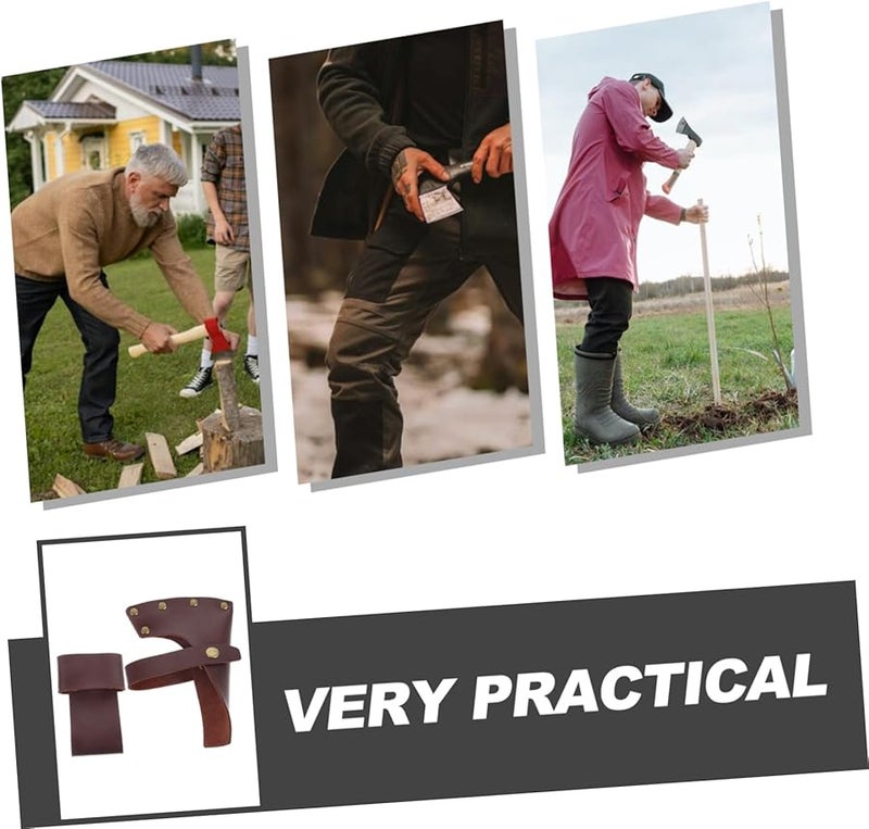 غطاء واقي لفأس جوجوفاني مجموعة من 4 أدوات تخزين خارجية واقي فأس - Image 5