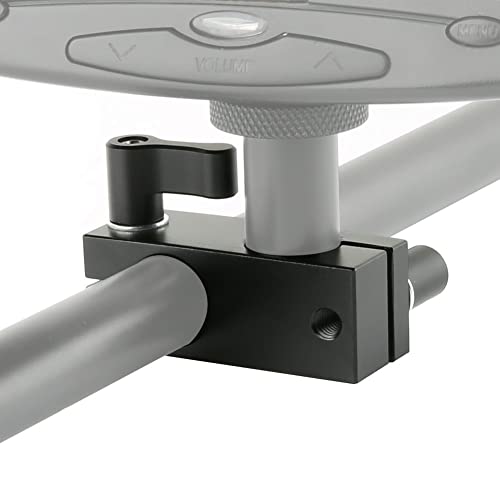 NICEYRIG 90 Degree 15mm Rod Clamp with Adjustable Screws for Camera Support System Shoulder Rig Tripod System, Pack of 2 - Image 3