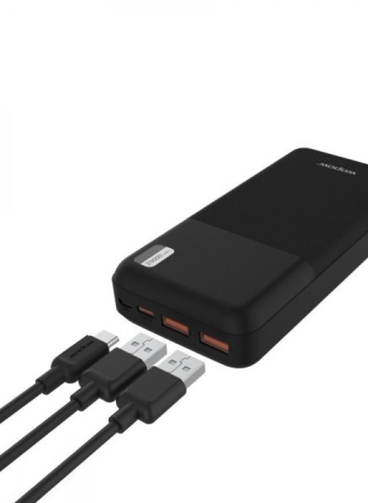 وبو باور بنك شاحن متنقل20,000 ملي أمبير من ووبو متعدد الالوان - Image 3