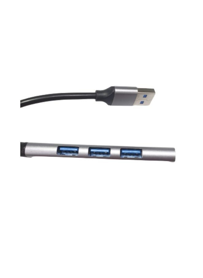 Captaintech Ultra Slim USB 3.0 Hub with 4 Ports for Laptop Notebook PC Mouse Keyboard - Image 2