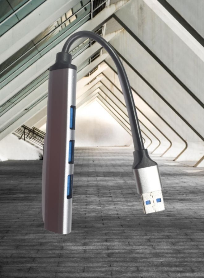 Captaintech Ultra Slim USB 3.0 Hub with 4 Ports for Laptop Notebook PC Mouse Keyboard - Image 5