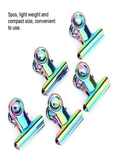 Rotekt 5Pcs Stainless Curve C Nail Extension Clips, Nail Pinching Clips Multi-Functional Nail Art Accessories For Nail Salon, Home, Kitchen, Office  - Image 4