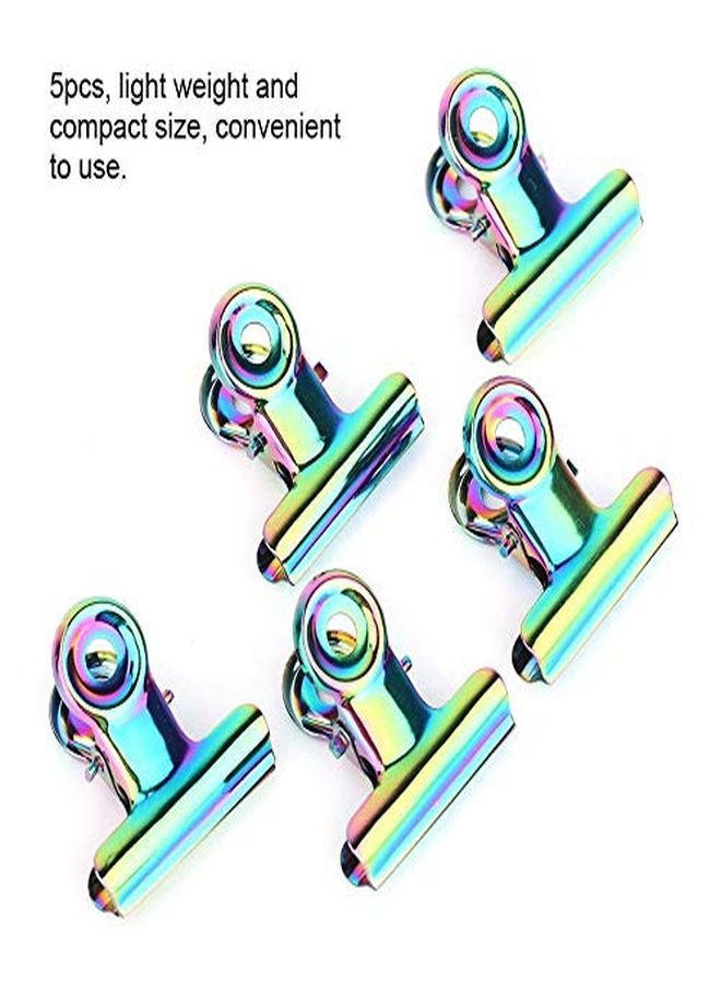Rotekt 5Pcs Stainless Curve C Nail Extension Clips, Nail Pinching Clips Multi-Functional Nail Art Accessories For Nail Salon, Home, Kitchen, Office - Image 4