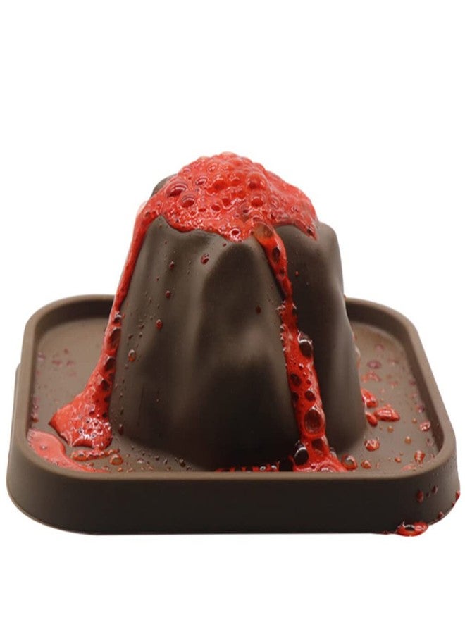 Alipis 5Pcs Volcano Eruption Model Science Kit for Kids, DIY Volcanic Experiment Prop, Coffee Plastic Volcano Toy for Teaching, Stem Preschool Sandbox Landscape Model - Image 2