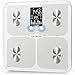 ABLEGRID Smart Bathroom Scale for Body Weight Digital Body Fat Scale with LED Column Trend DisplayBMIMuscle MassBody Type Accurate Home Weighing Scale for People with APPFree Mode400lb - Image 1