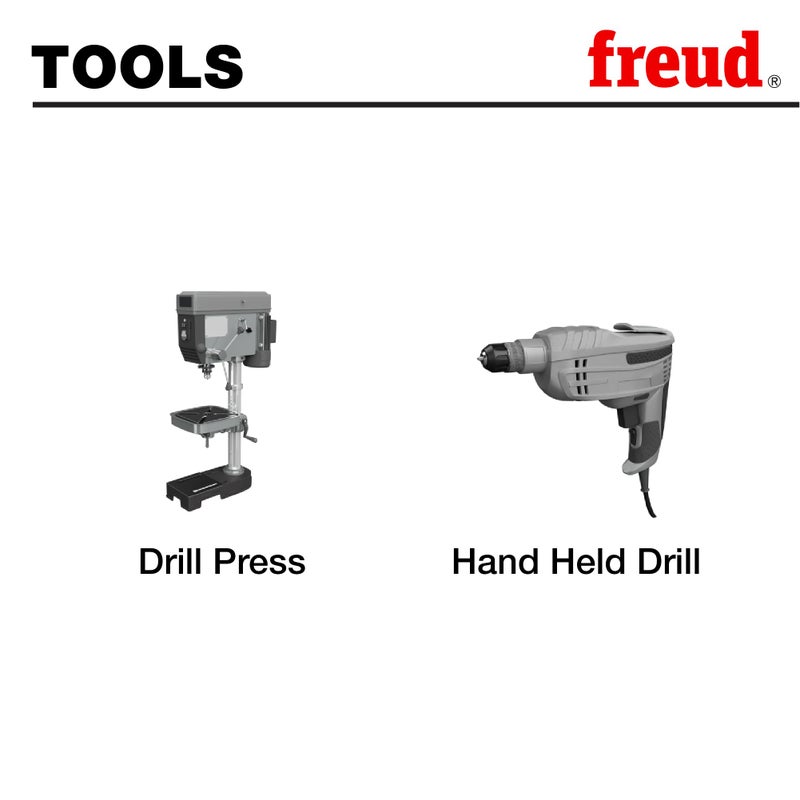 Freud PB-014: Precision Shearâ„¢ Serrated Edge Forstner Drill Bit 1-7/8-Inch by 3/8-Inch Shank - Image 3