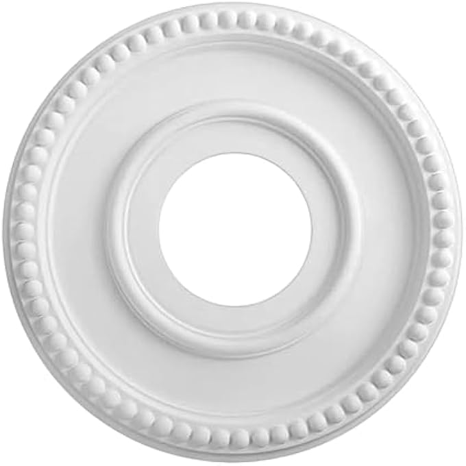 CHANDELIER MEDALLION FOR CEILING | CEILING PU EUROPEAN STYLE LIGHT BOARD - BOARD ROSE BASE DECORATION EUROPEAN STYLE PU FOR TRIM CANOPY -CHANDELIER WOOD WALL HOME LIVING ROOM BEDROOM - Image 2