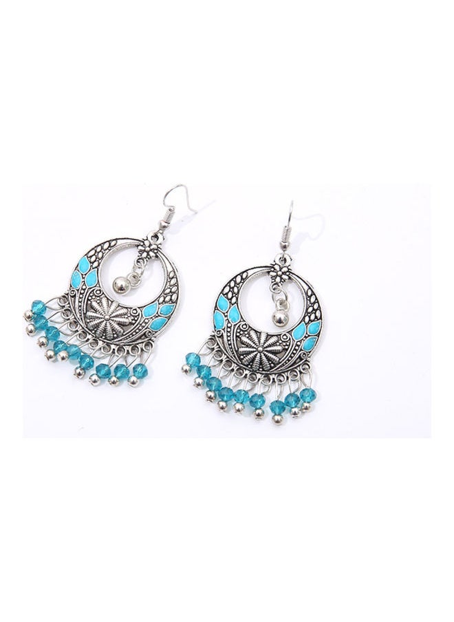 NIBEMINENT Fresh Style Rice Bead Engraved Earrings  - Image 1