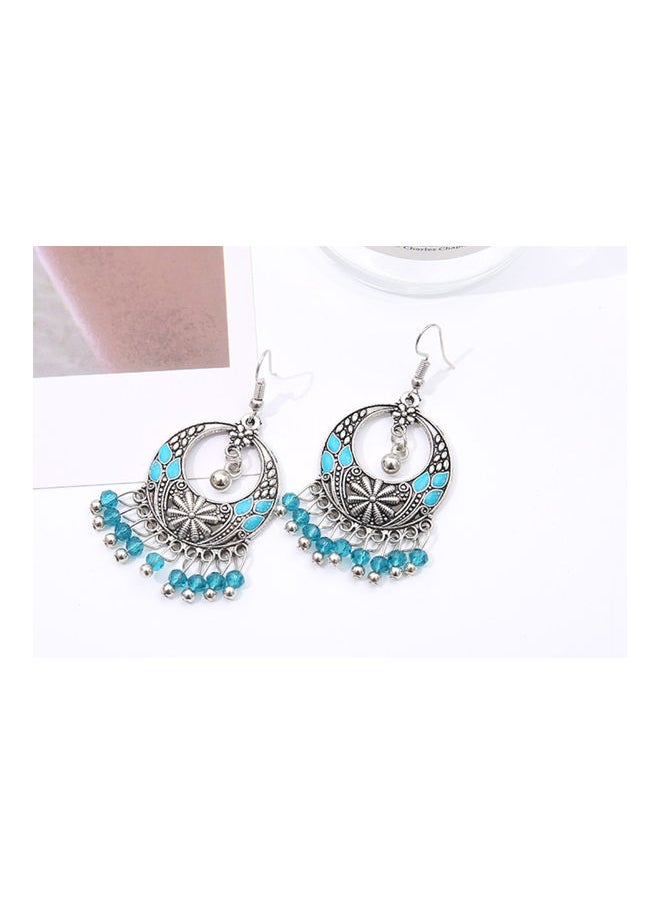 NIBEMINENT Fresh Style Rice Bead Engraved Earrings  - Image 3