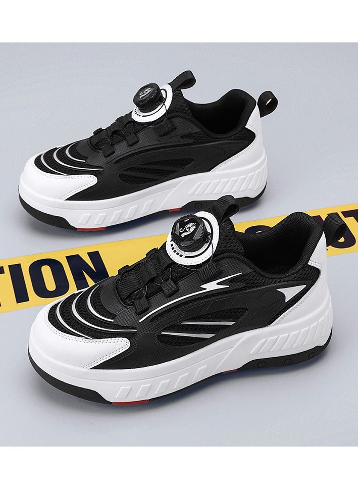 Loquat Sneaker Skate Shoes with Wheels Roller Skates Shoes - Image 4