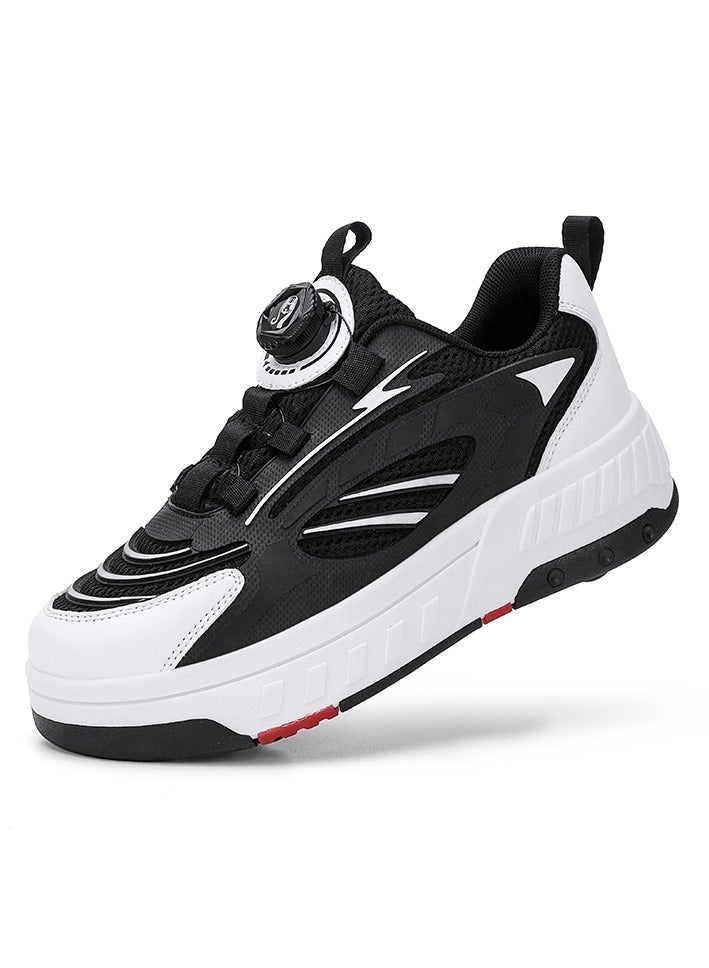 Loquat Sneaker Skate Shoes with Wheels Roller Skates Shoes - Image 5