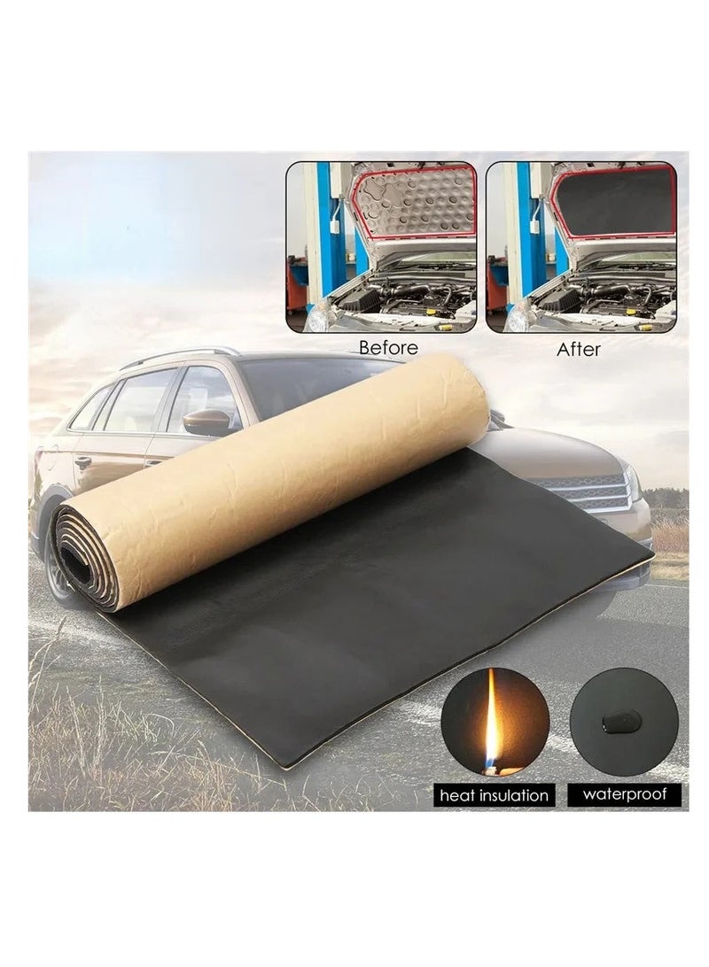 Y&D 10mm Auto/Car/Truck Firewall Heat Sound Deadener Insulation Mat 50x200cm  - Image 4