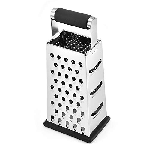 NILICAN Vertical Stainless Steel Grating Four-sided Boxed Grater For Cucumbers, Carrots And Cheese, Grater, Melon, Planing, Potato, Planer, Non-slip Handle，Peeler - Image 1