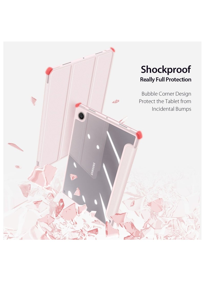 دوكس دوتشيز Toby Series Case for Samsung Tab A8 2021 10.5 inch X200/X205 Auto Sleep Wake_Pink  - Image 5