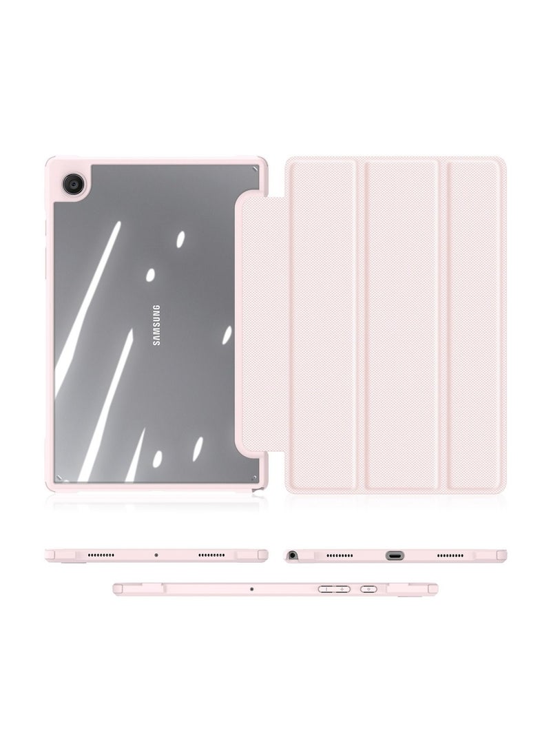 دوكس دوتشيز Toby Series Case for Samsung Tab A8 2021 10.5 inch X200/X205 Auto Sleep Wake_Pink  - Image 2