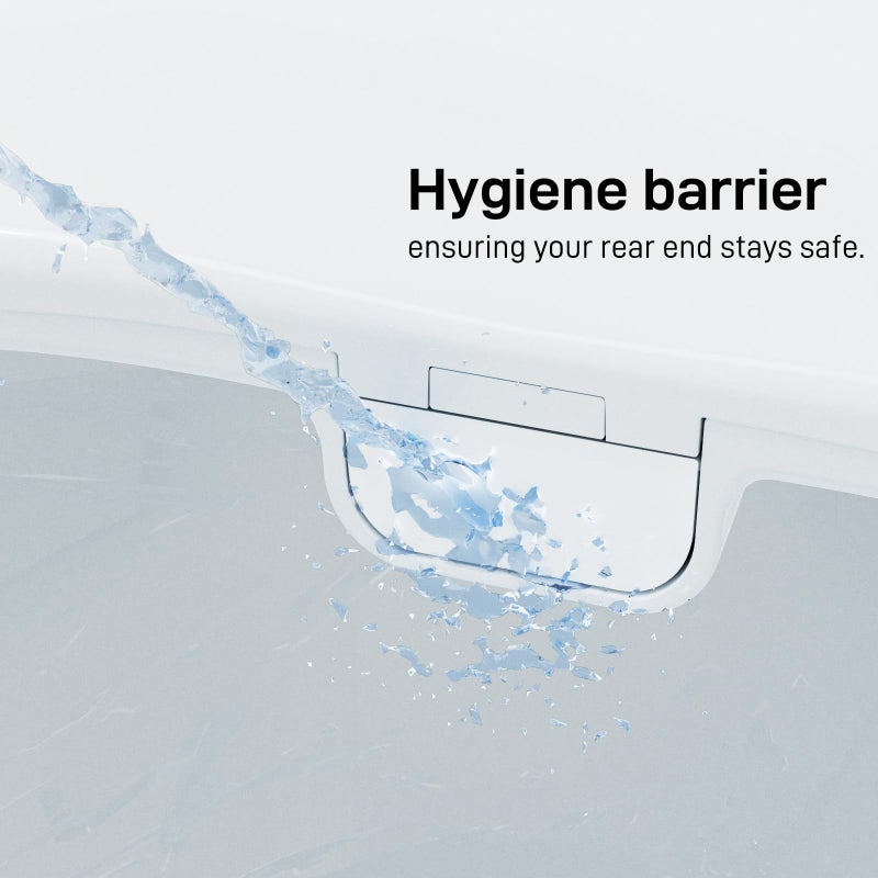 Clirass Bidet Toilet Seat â€“ Non-Electric, Self-Cleaning Dual Nozzles for Frontal & Rear Wash, Adjustable Water Pressure, Slow-Close Lid, Fits Elongated Toilets â€“ Hygienic & Eco-Friendly Upgrade (Contemporary) - Image 2