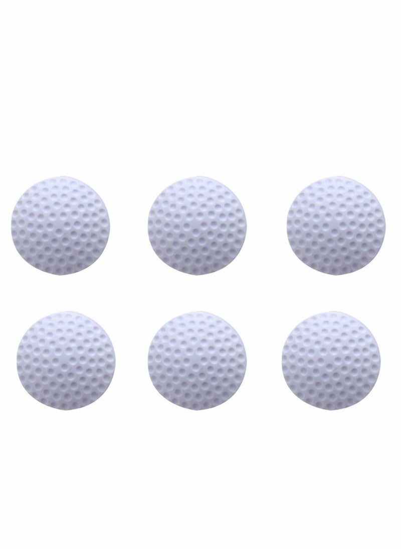Y&D Door Handle Bumper, Self-Adhesive Wall Protector, Knob Shield Rubber Buffer Crash Pads Stoppers, for Furniture Crafts Glass Table,6 Piece  - Image 1
