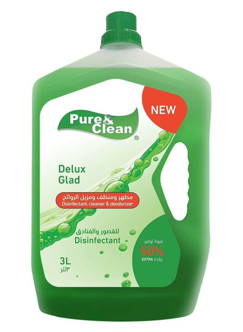 Pure & Clean - Pure &Clean Disinfectant Cleaner & Deodorizer 3L - Image 1