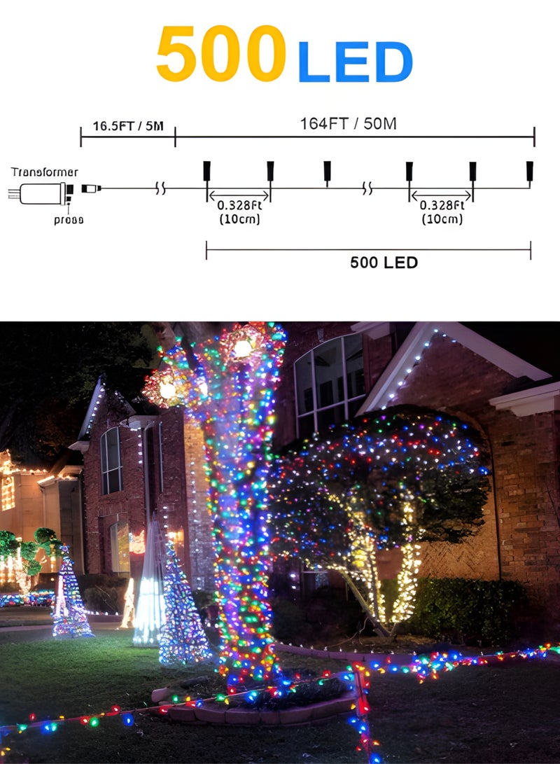LED Decorative String Light Roll 50Mtr – Multicolor Fairy Lights for Diwali, Indoor & Outdoor Decoration, Festivals, Weddings & Parties - DPL-590 - Image 3