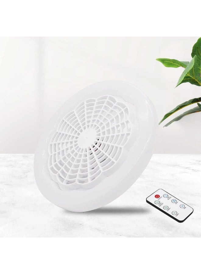 Smart Ceiling Fan Light 30W LED with Remote Control, Silent Operation, E27/B22 Compatible, 230mm Diameter, Multicolor - Image 5