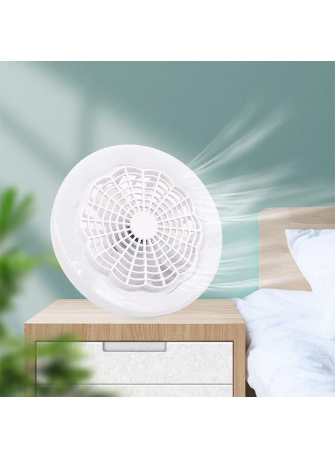 Smart Ceiling Fan Light 30W LED with Remote Control, Silent Operation, E27/B22 Compatible, 230mm Diameter, Multicolor - Image 1