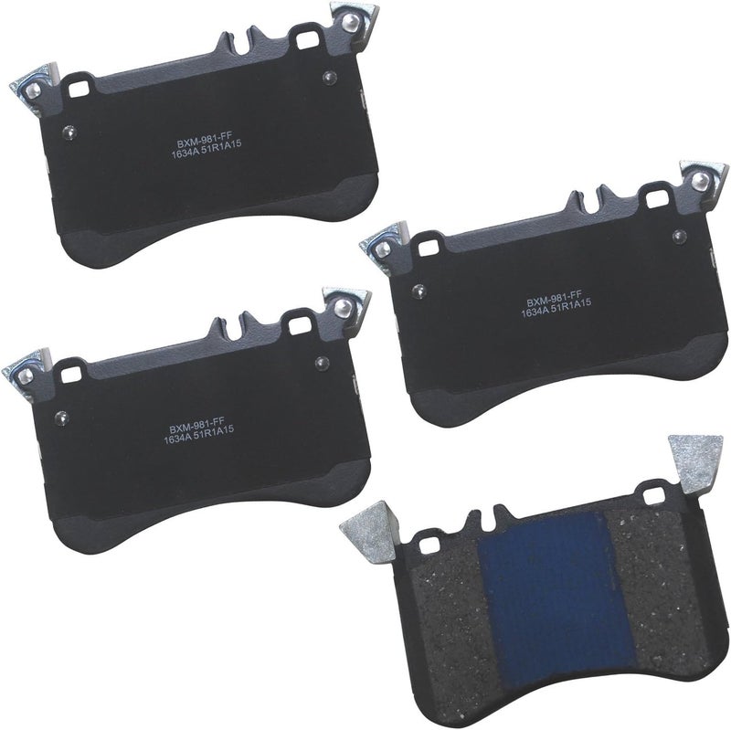 Bendix Premium SBM1634A Semi-Metallic Front Brake Pads for Mercedes-Benz CLA45 AMG 2017-2014, GLA45 AMG 2017-2014 - Image 1