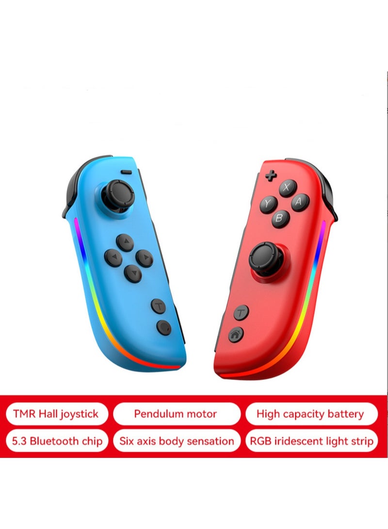 Ainawo Joy Cons Wireless Controller For Nintendo Switch, L/R Controllers Replacement Compatible With Nintendo Switch/Lite/OLED, Joystick With Wake-up/Screenshot/Dual Vibration/Motion Control Function - Image 1