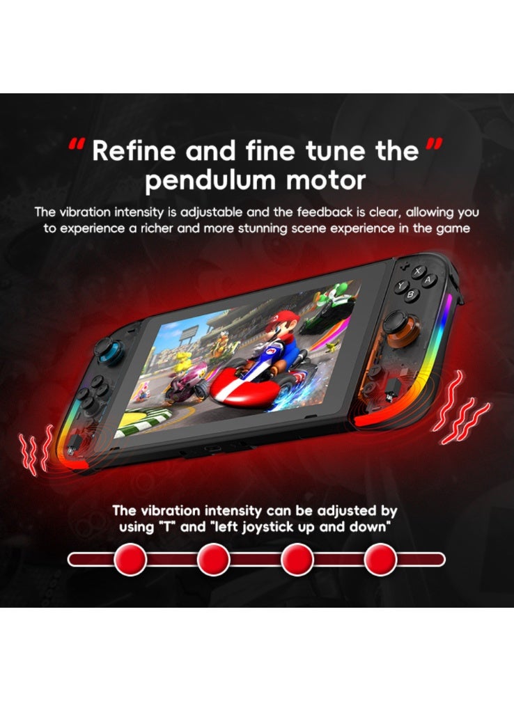 Ainawo Joy Cons Wireless Controller For Nintendo Switch, L/R Controllers Replacement Compatible With Nintendo Switch/Lite/OLED, Joystick With Wake-up/Screenshot/Dual Vibration/Motion Control Function - Image 4