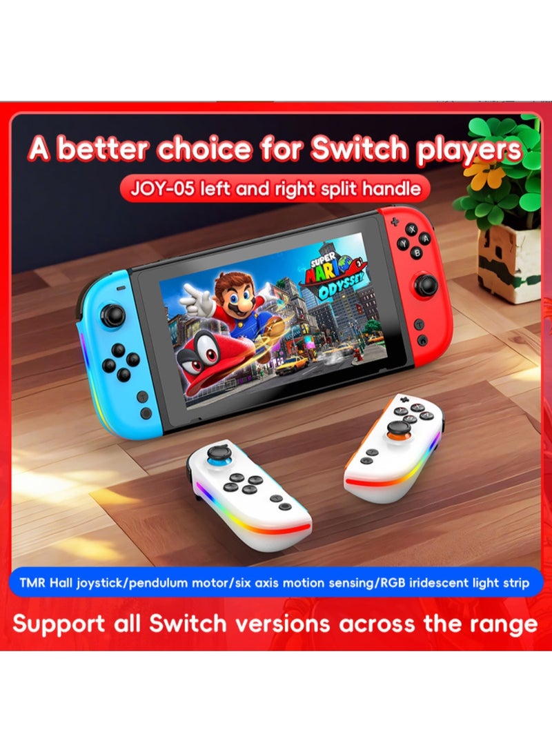 Ainawo Joy Cons Wireless Controller For Nintendo Switch, L/R Controllers Replacement Compatible With Nintendo Switch/Lite/OLED, Joystick With Wake-up/Screenshot/Dual Vibration/Motion Control Function - Image 2