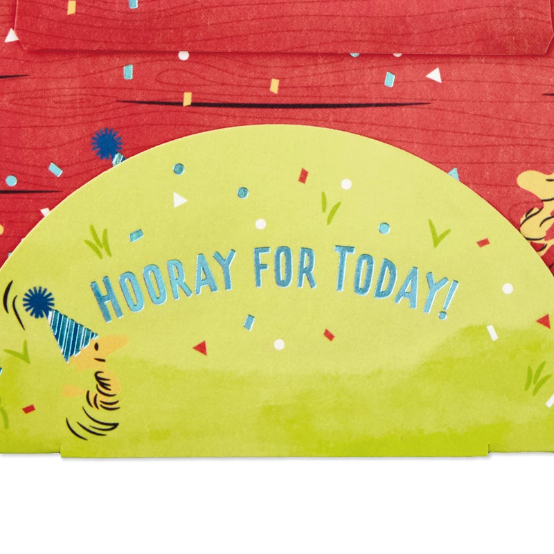 Hallmark Paper Wonder Peanuts Pop Up Birthday Card (Snoopy Dog House) - Image 3
