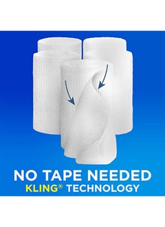 Band Aid Brand Of First Aid Products Flexible Rolled Gauze Dressing, 3 Inches By 2.1 Yards - Value Pack 5 ct  - Image 2