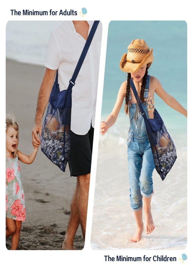 Rimobul Sand Away Beach Treasures Seashell Pocket Mesh Bags - Set of 4(Large) - Image 3