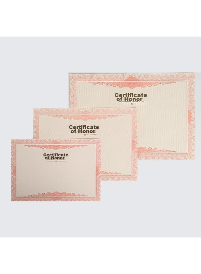 Tango Honorary Certificate Inner Pages, 12K Award Certificate Inner Pages, 20 Sheets/Pack, For Outstanding Employees And Students, Award Certificates, Printable, Handwritten, Company Annual Meeting Recognition - Image 4