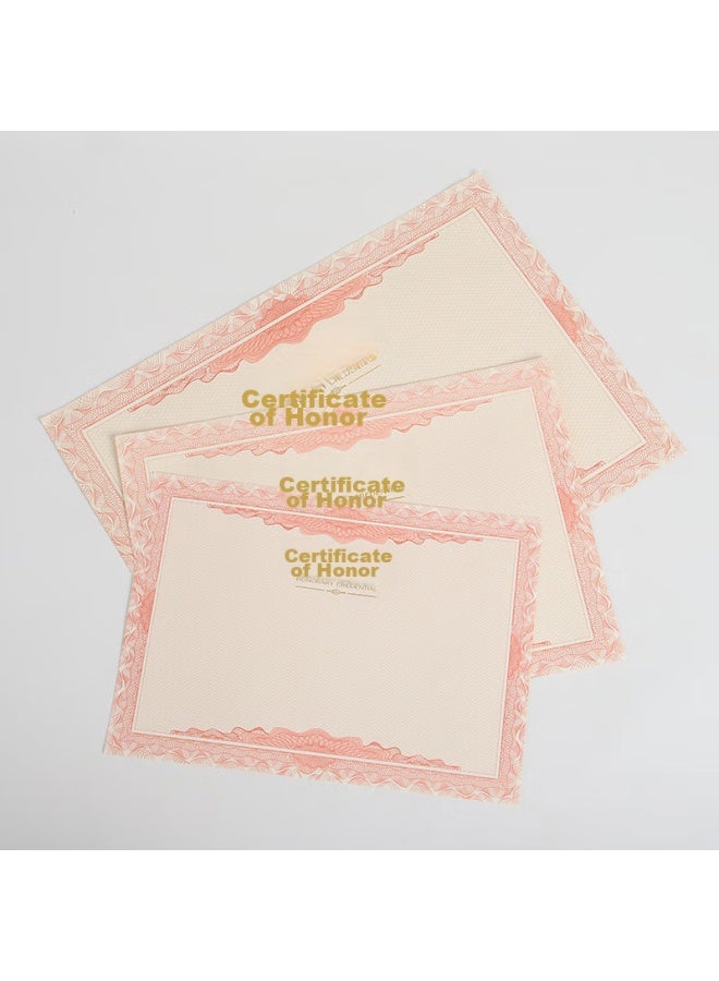 Tango Honorary Certificate Inner Pages, 12K Award Certificate Inner Pages, 20 Sheets/Pack, For Outstanding Employees And Students, Award Certificates, Printable, Handwritten, Company Annual Meeting Recognition - Image 3