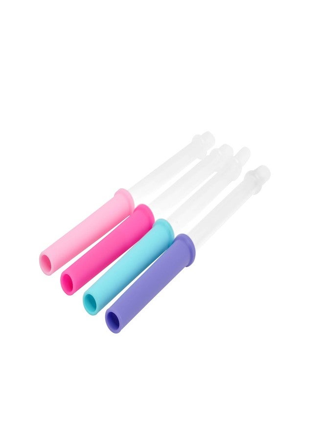 REDUCE Reusable Coldee 2.0 Twirl Straw Set, 4 Pack - Spill-Proof, BPA-Free, Dishwasher-Safe - Fits 14 oz Coldee Tumblers and Mugs, Assorted Colors - Image 5