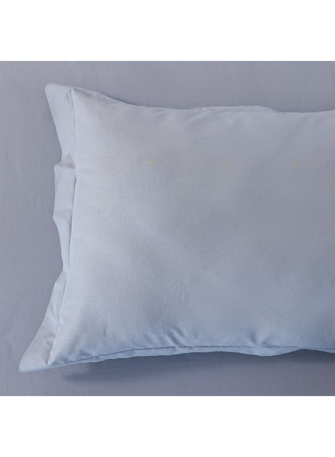 DANUBE HOME Bliss 2 - Pieces Cotton Pillow Case Set - Grey - 50x75 cm | 100% Cotton - 144 Thread Count Decorative Throw Pillowcase Set For Couch Sofas - Image 4